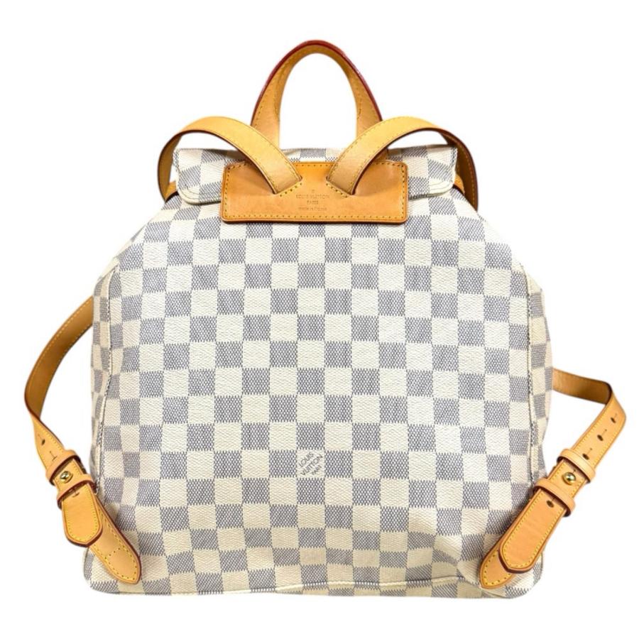 ルイヴィトン LOUIS VUITTON スペロン N41578 ダミエアズール バックパック カバン リュックサック ダミエアズールキャンバス ホワイト 楽天市場】LOUIS VUITTON ルイヴィトン N41578 ダミエアズール