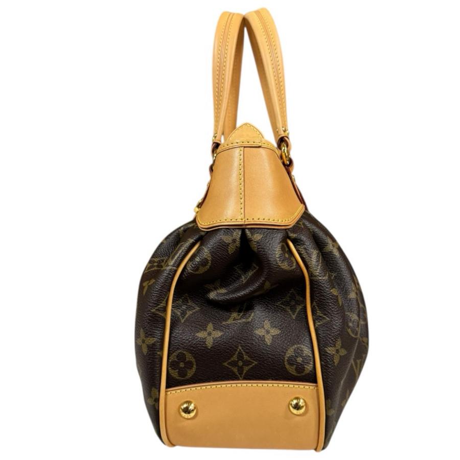 【美品】希少★ルイヴィトン ボエシPM モノグラム ハンドバッグ ブラウン ★ LOUIS VUITTON（ルイ・ヴィトン） ボエシPM モノグラム ハンドバッグ
