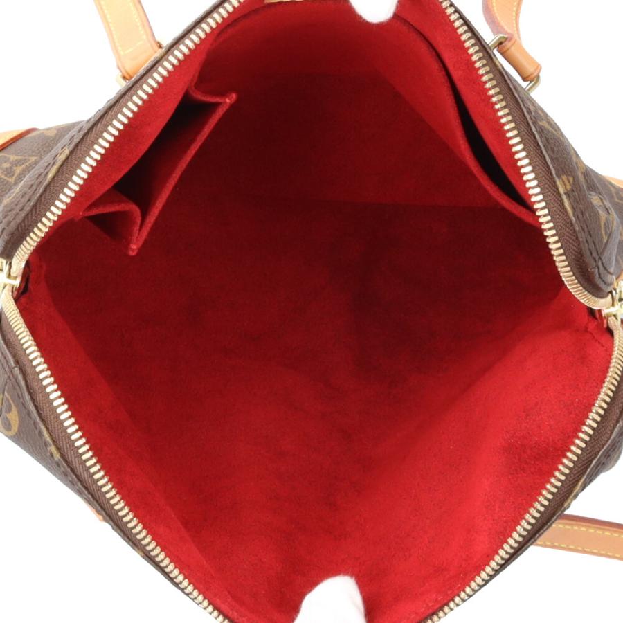 ルイヴィトン クーサンGM モノグラム ショルダーバッグ モノグラムキャンバス M51141 ブラウン レディース LOUIS VUITTON  中古 LOUIS VUITTON（ルイ・ヴィトン） クーサンGM モノグラム ショルダー