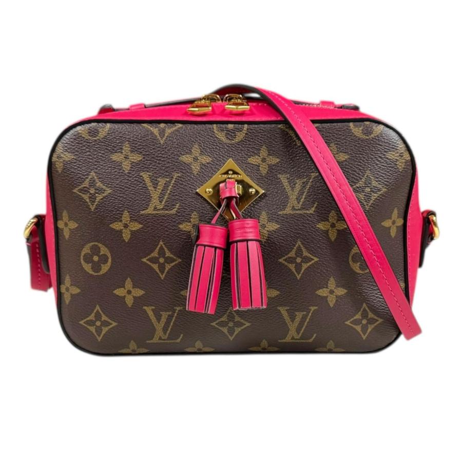 ルイヴィトン サントンジュ モノグラム ショルダーバッグ モノグラムキャンバス M43557 ブラウン レディース LOUIS VUITTON  中古 LOUIS VUITTON（ルイ・ヴィトン） サントンジュ モノグラム ショルダー
