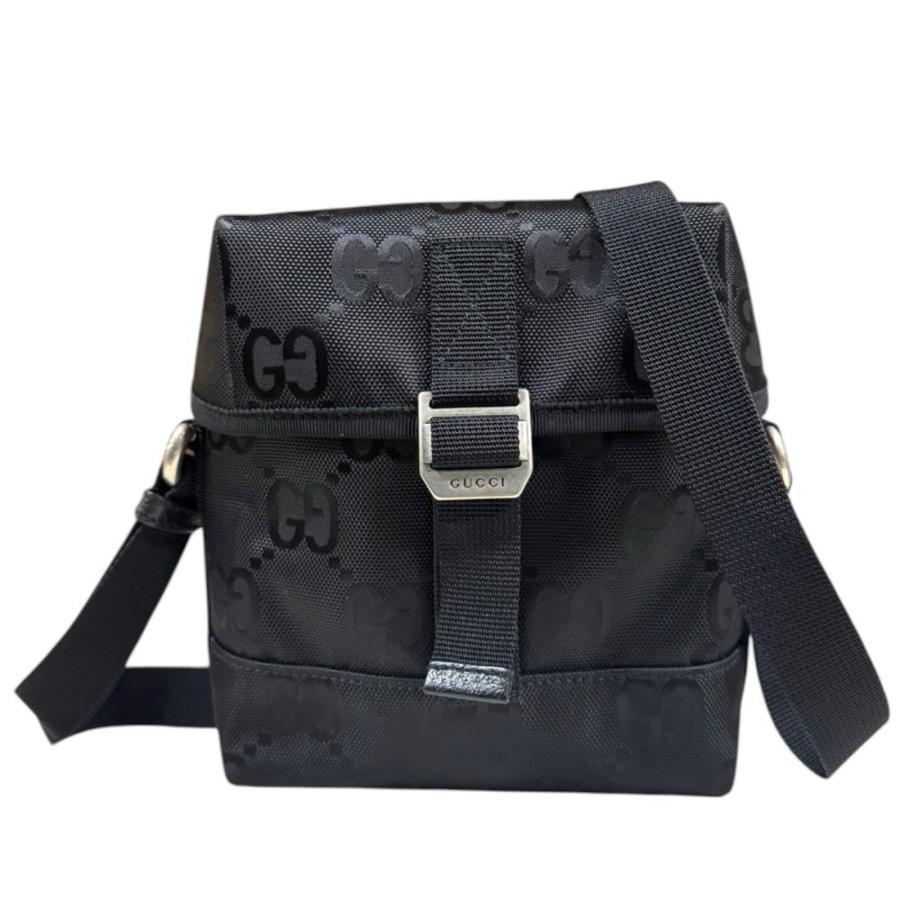 GUCCI グッチ オールドグッチ オーストリッチショルダーバッグ GUCCI（グッチ） オフザグリット ショルダーバッグ 643858 ブラック