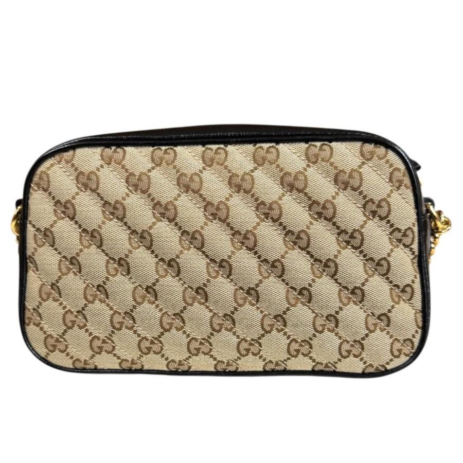 グッチ GUCCI カーレットライン ショルダーバッグ ベージュ GGキャンバス GUCCI（グッチ） GGマーモント ショルダーバッグ GGキャンバス 735357