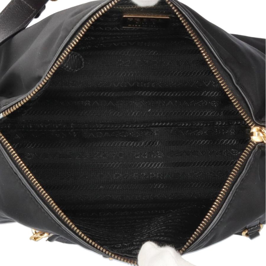 プラダ ショルダーバッグ ナイロン BR4355 ブラック レディース PRADA  中古 PRADA（プラダ） ショルダーバッグ ナイロン BR4355 ブラック