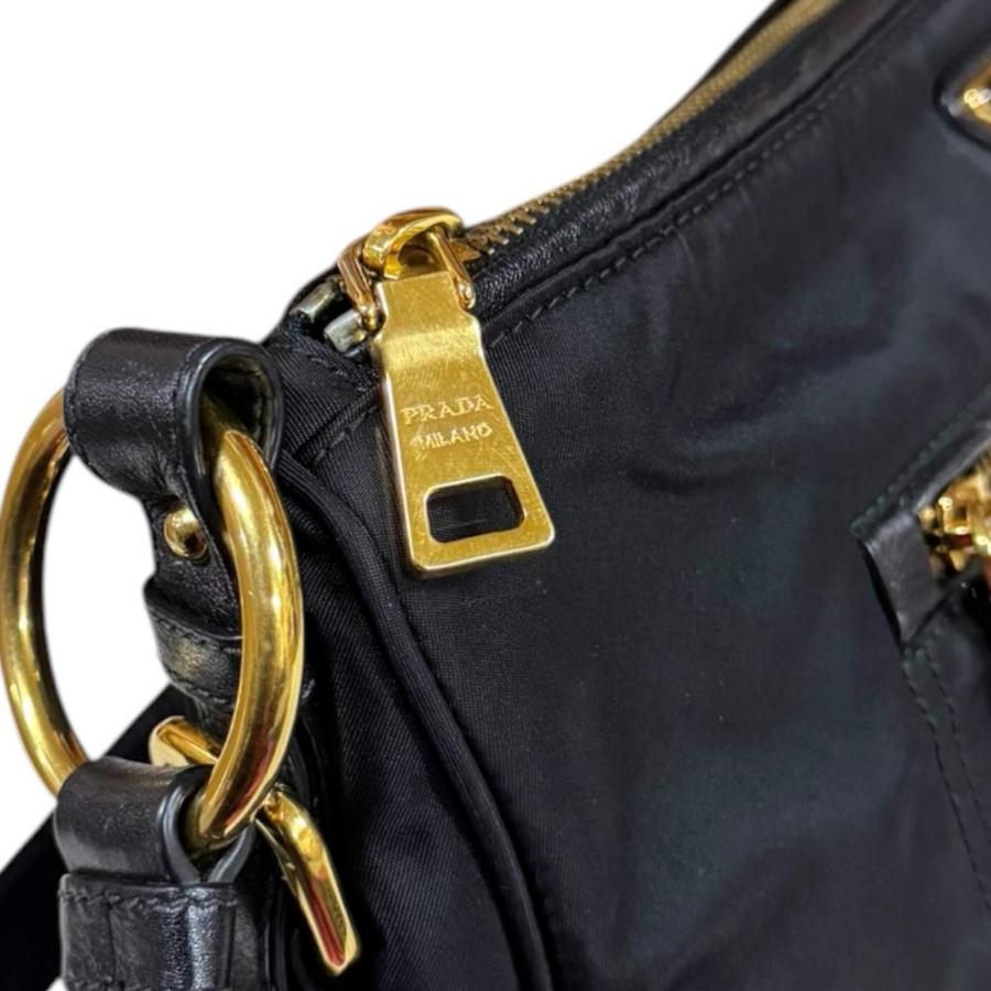 PRADA（プラダ） ショルダーバッグ ナイロン BR4355 ブラック
