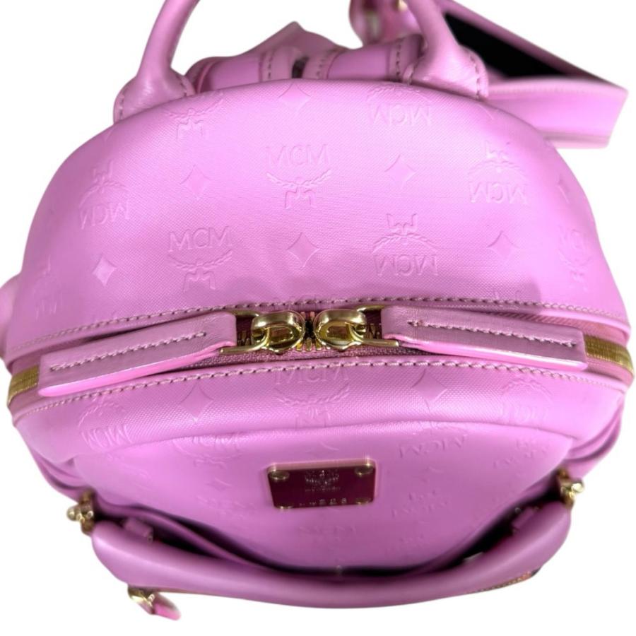 【希少‼️】MCM ヴィセトス リュック パープル SWAG Y2K MCM（エムシーエム） ヴィセトス リュック・デイパック PVC