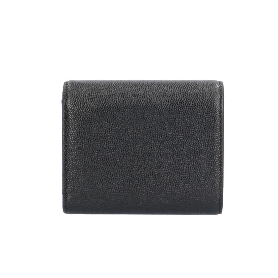 CHANEL（シャネル） ココマーク 三つ折り財布 キャビアスキン