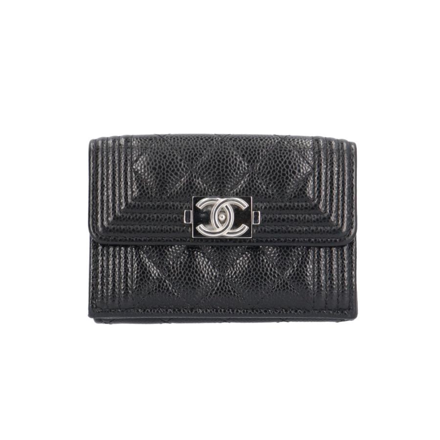 CHANEL（シャネル） スモール フラップ ウォレット ボーイシャネル 三