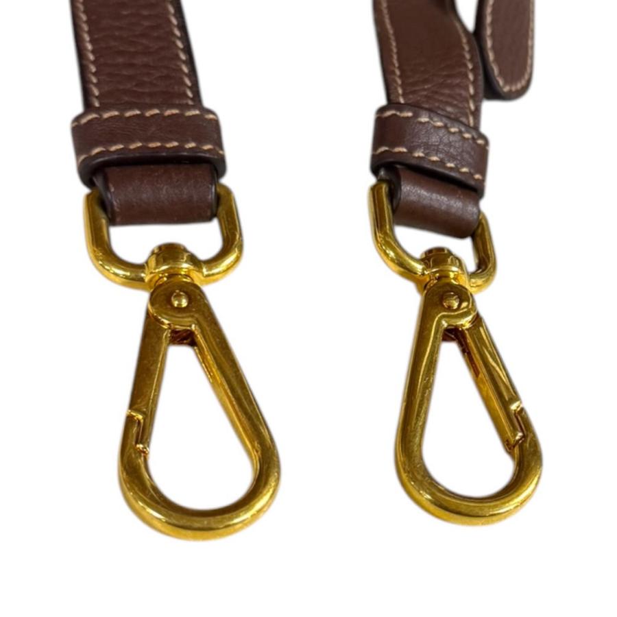 PRADA（プラダ） ロゴ ジャガード ショルダーバッグ キャンバス BT867A