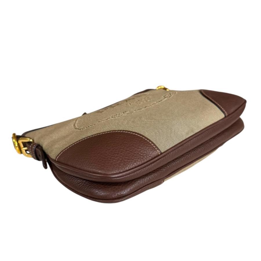 PRADA（プラダ） ロゴ ジャガード ショルダーバッグ キャンバス BT867A