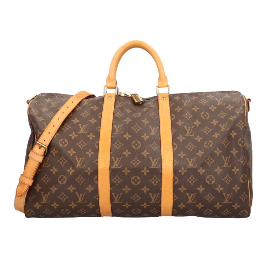 ルイヴィトン キーポル50 モノグラム ボストンバッグ 正規品　真贋済 LOUIS VUITTON（ルイ・ヴィトン） キーポル50 バンドリエール