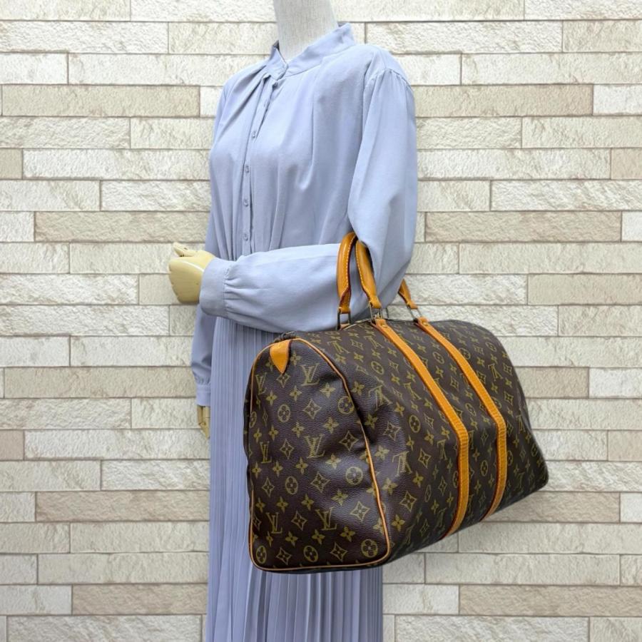 本日発送ルイヴィトンキーポル45ボストンバック LOUIS VUITTON（ルイ・ヴィトン） キーポル45 モノグラム ボストン