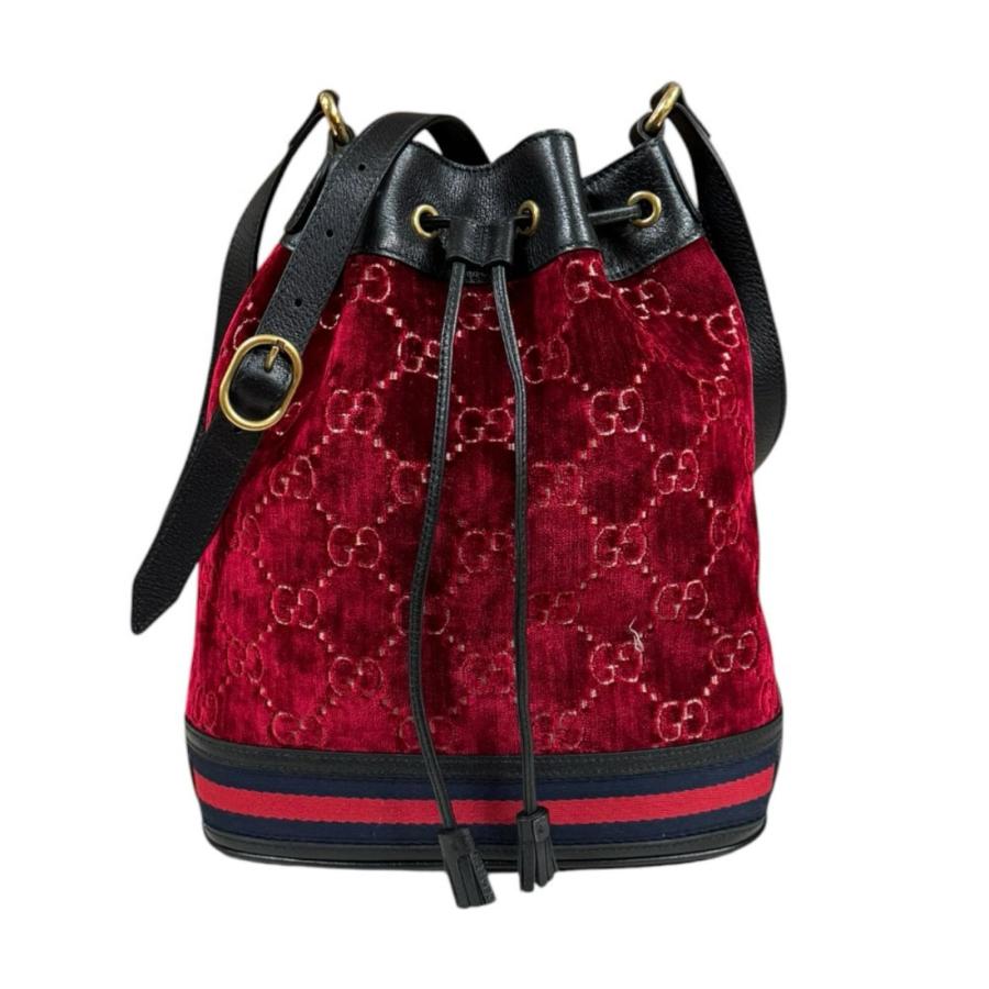 GUCCI（グッチ） GGベルベット ショルダーバッグ ベルベット 574960