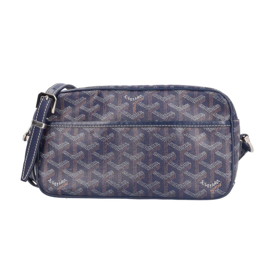 Goyard ショルダーバッグ カップヴェールネイビー中古美品
