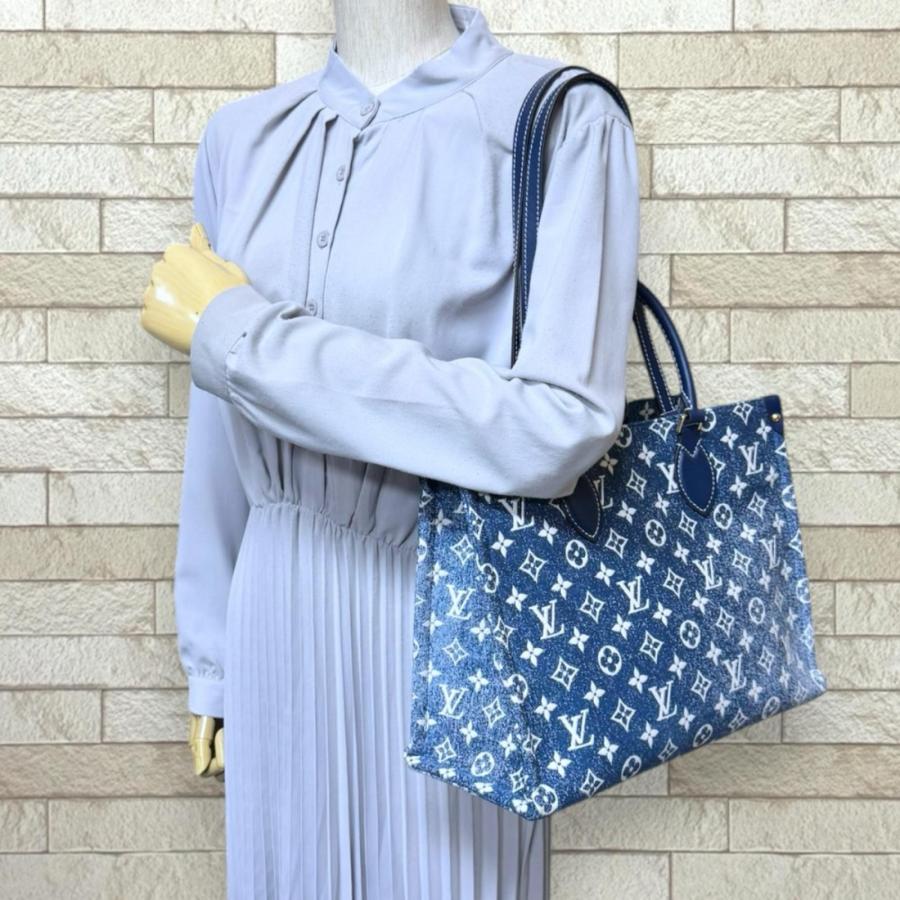 LOUIS VUITTON（ルイ・ヴィトン） オンザゴーMM モノグラムジャガード