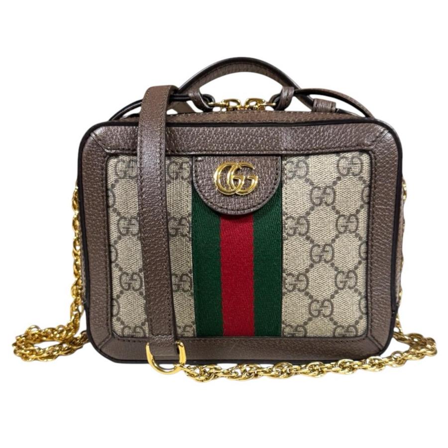 グッチ オフィディア ショルダーバッグ GGスプリームキャンバス ブラウン GUCCI（グッチ） オフィディア ショルダーバッグ GGスプリーム
