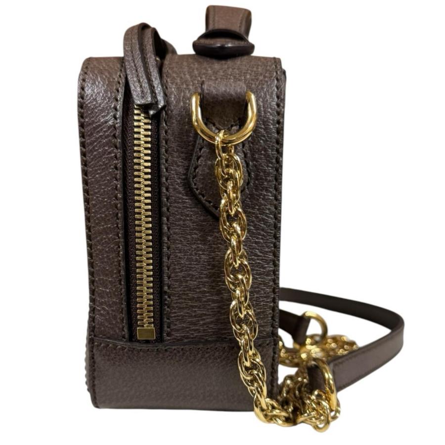 グッチ Gucci ショルダーバッグ スプリーム ブラウン ブラック レディース GUCCI（グッチ） オフィディア ショルダーバッグ GGスプリーム