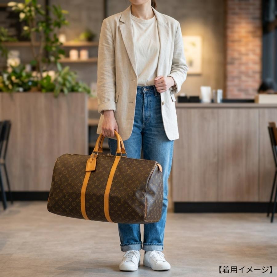 LOUIS VUITTON（ルイ・ヴィトン） キーポル55 モノグラム ボストン