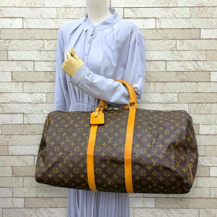 LOUIS VUITTON モノグラム キーポル55 ボストンバッグ　ショルダ LOUIS VUITTON（ルイ・ヴィトン） キーポル55 モノグラム ボストン