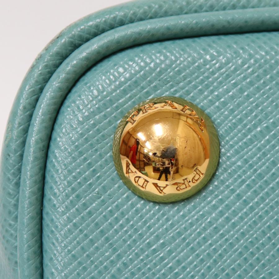 PRADA（プラダ） ショルダーバッグ ハンドバッグ レザー グリーン