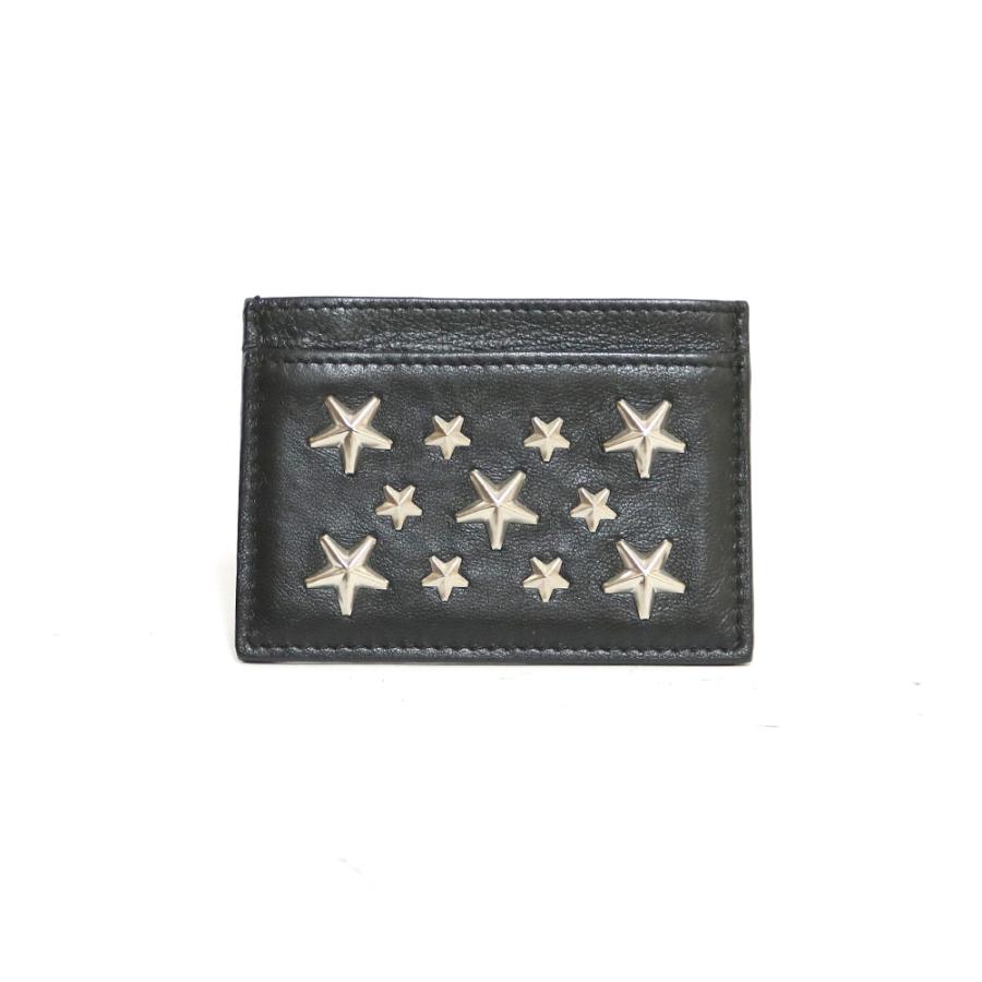 JIMMY CHOO ケース　　スタッズ ジミーチュウ JIMMY CHOO スタッズ カードケース ユニセックス 中古
