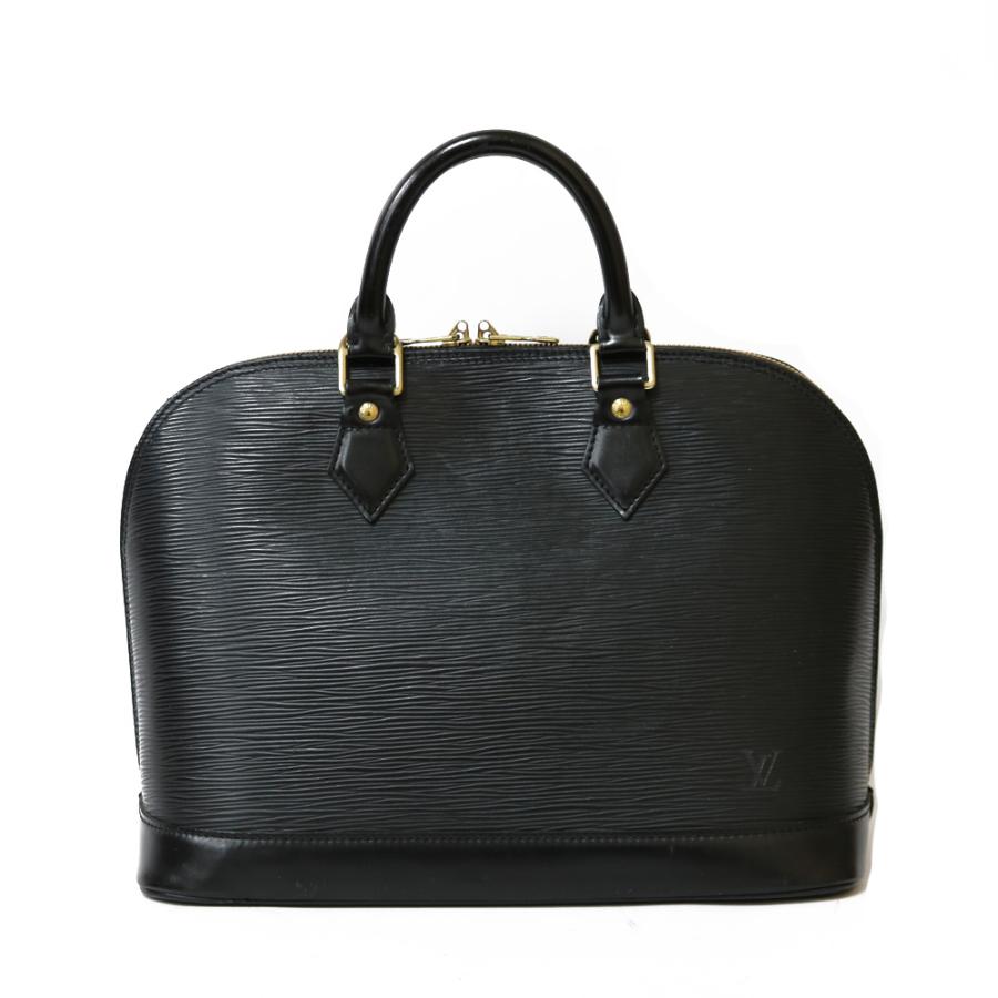 ルイヴィトン LOUIS VUITTON アルマ エピ ハンドバッグ ブラック 