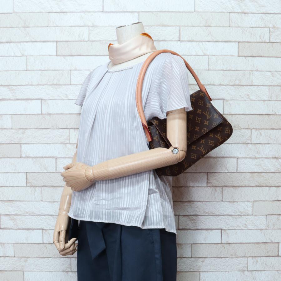 LOUIS VUITTON ルイヴィトン ハンドバッグ モノグラム ミニルーピング 
