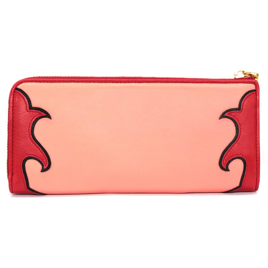 極美品♡ミュウミュウ miumiu ロゴ ワンポイント ジャージスカート 赤 miu miu（ミュウミュウ） 長財布 レッド SH 中古 : R&Kリサイクル