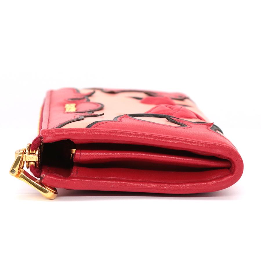 miu miu（ミュウミュウ） 長財布 レッド SH 中古 : R&Kリサイクル