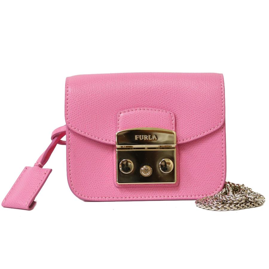 FURLA フルラ Furla メトロポリスミニ ショルダーバッグ ピンク FURLA フルラ Furla メトロポリスミニ ショルダーバッグ ピンク