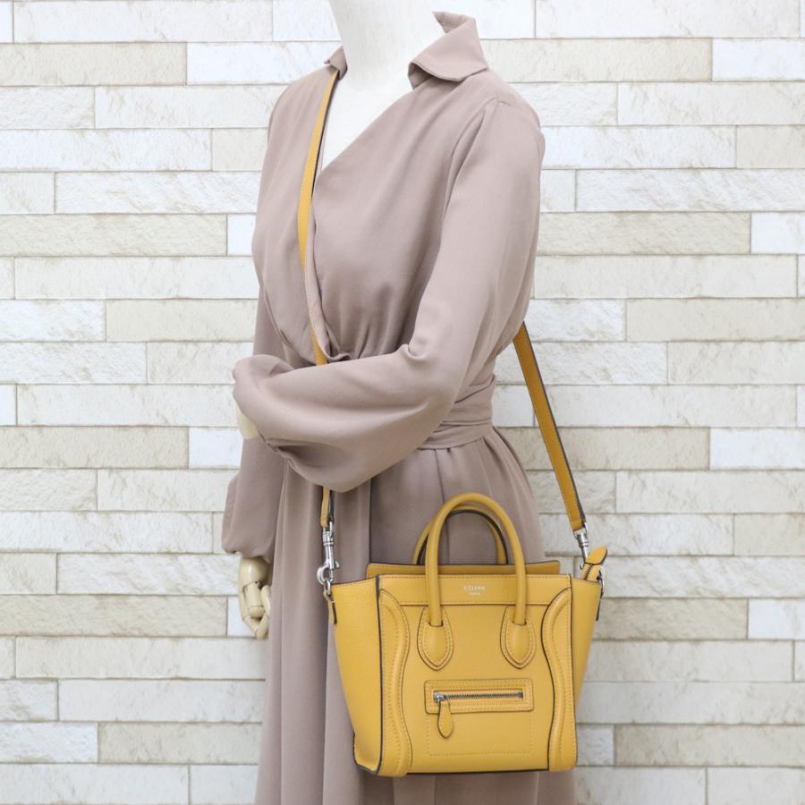 【極美品】CELINE セリーヌラゲージ ナノスリ ハンドバッグ 正規品 セリーヌ CELINE ナノラゲージ スリ