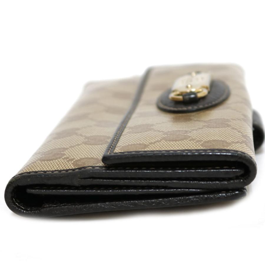 GUCCI（グッチ） 長財布 GGクリスタル ブラウン 中古 : R&Kリサイクル
