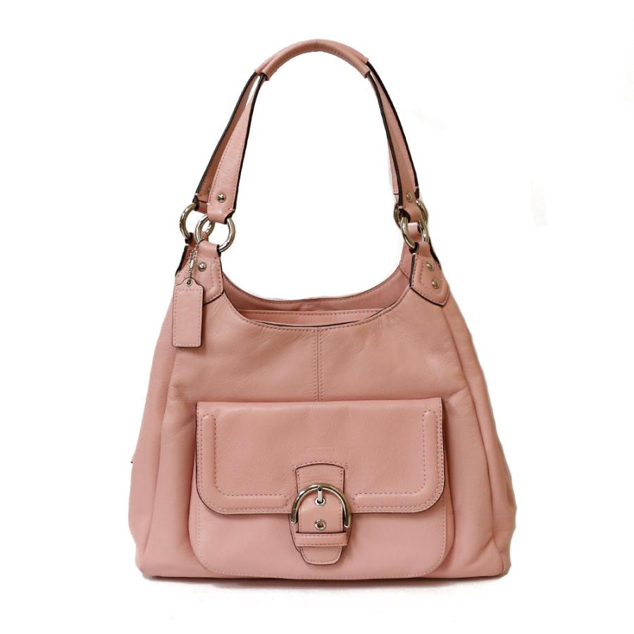 Coach ショルダーバッグ コーチ ショルダーバッグ レザー ピンク レザー 中古 R Kリサイクルキング店 コーチ ピンク