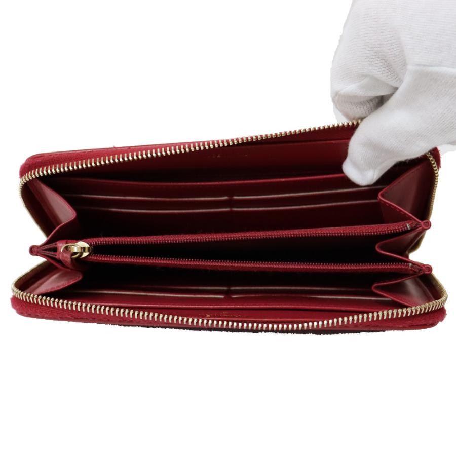 CHANEL シャネル 長財布 マットキャビアスキン ピンク 中古 CHANEL シャネル 長財布 マットキャビアスキン ピンク 中古