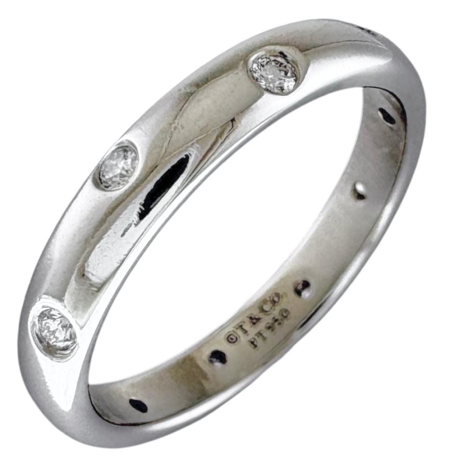 TIFFANY&Co.（ティファニー） ドッツ リング 指輪 7.5号 Pt950プラチナ 