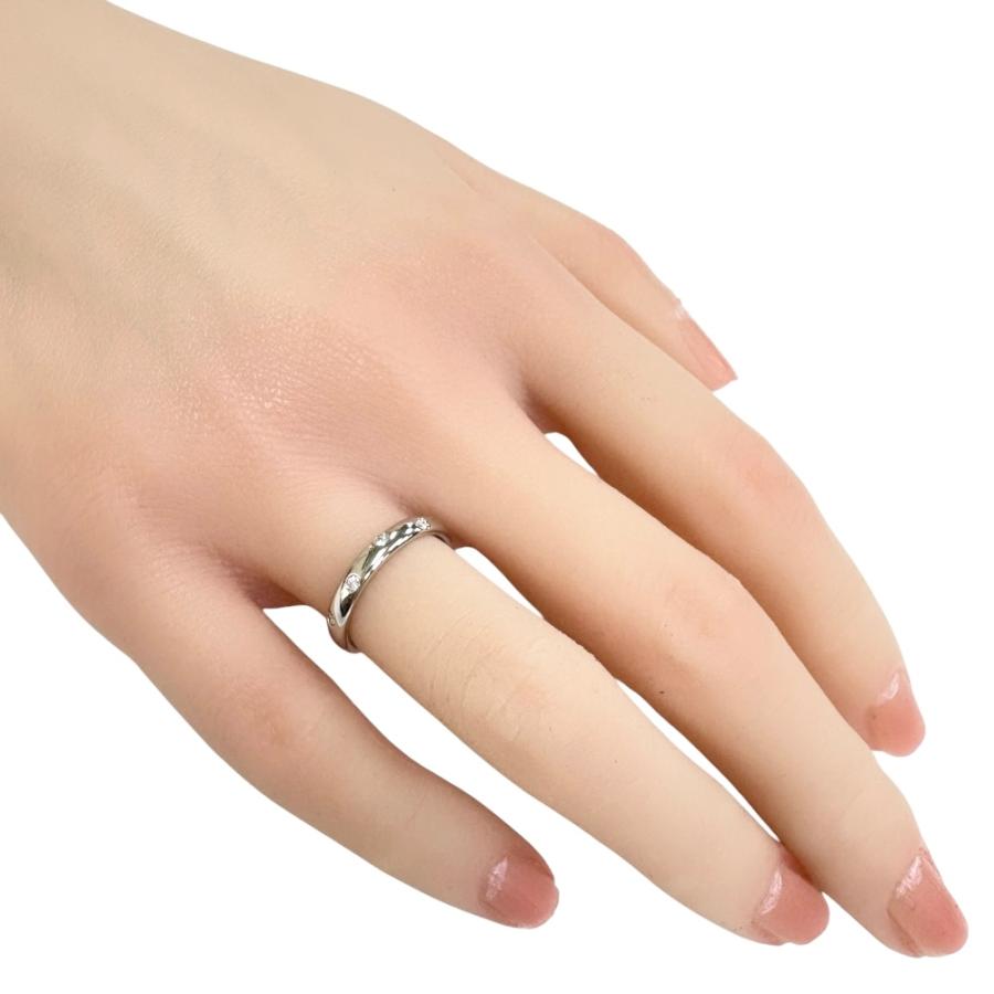 TIFFANY&Co.（ティファニー） ドッツ リング 指輪 7.5号 Pt950プラチナ