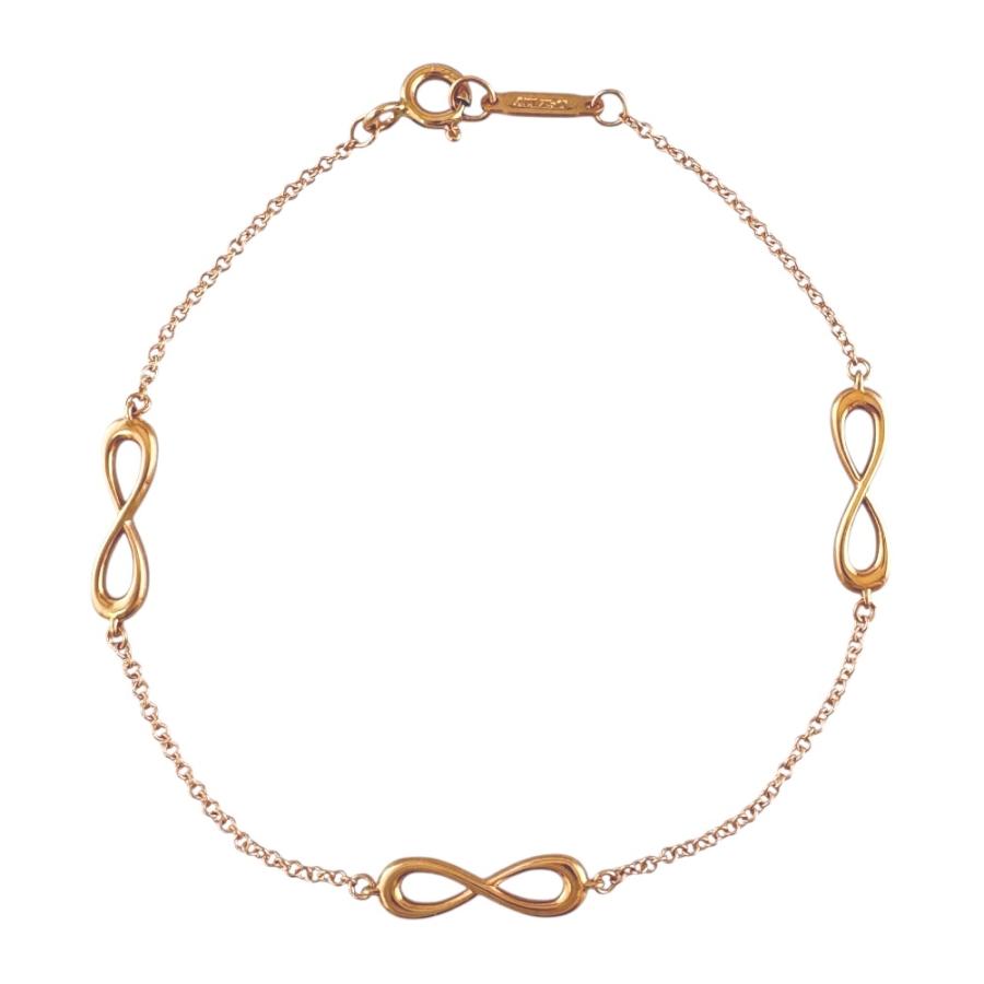 TIFFANY&Co. ティファニー インフィニティ ブレスレット 18金 K18 