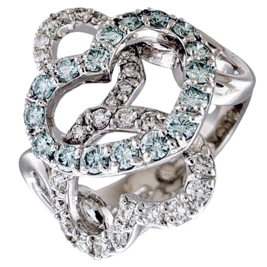 ポンテヴェキオ リング 指輪 10号 18金 K18ホワイトゴールド  