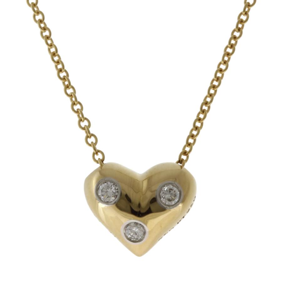 TIFFANY&Co.（ティファニー） ドッツハート ネックレス 18金 K18 