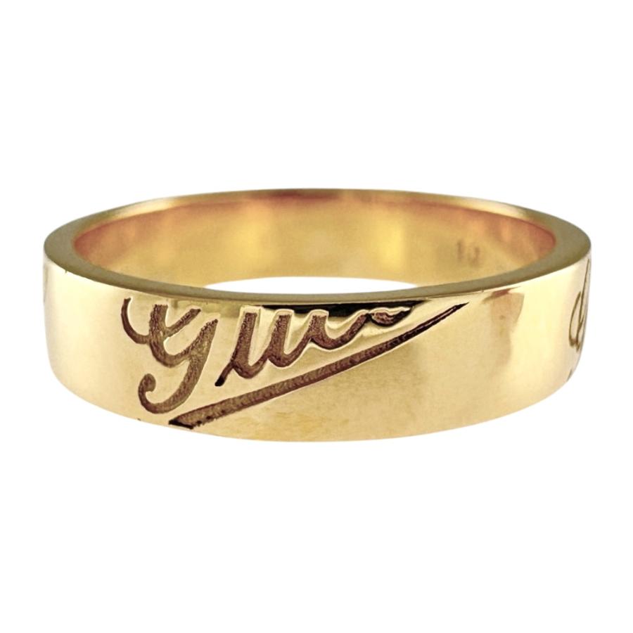 GUCCI（グッチ） リング 指輪 9.5号 18金 K18イエローゴールド