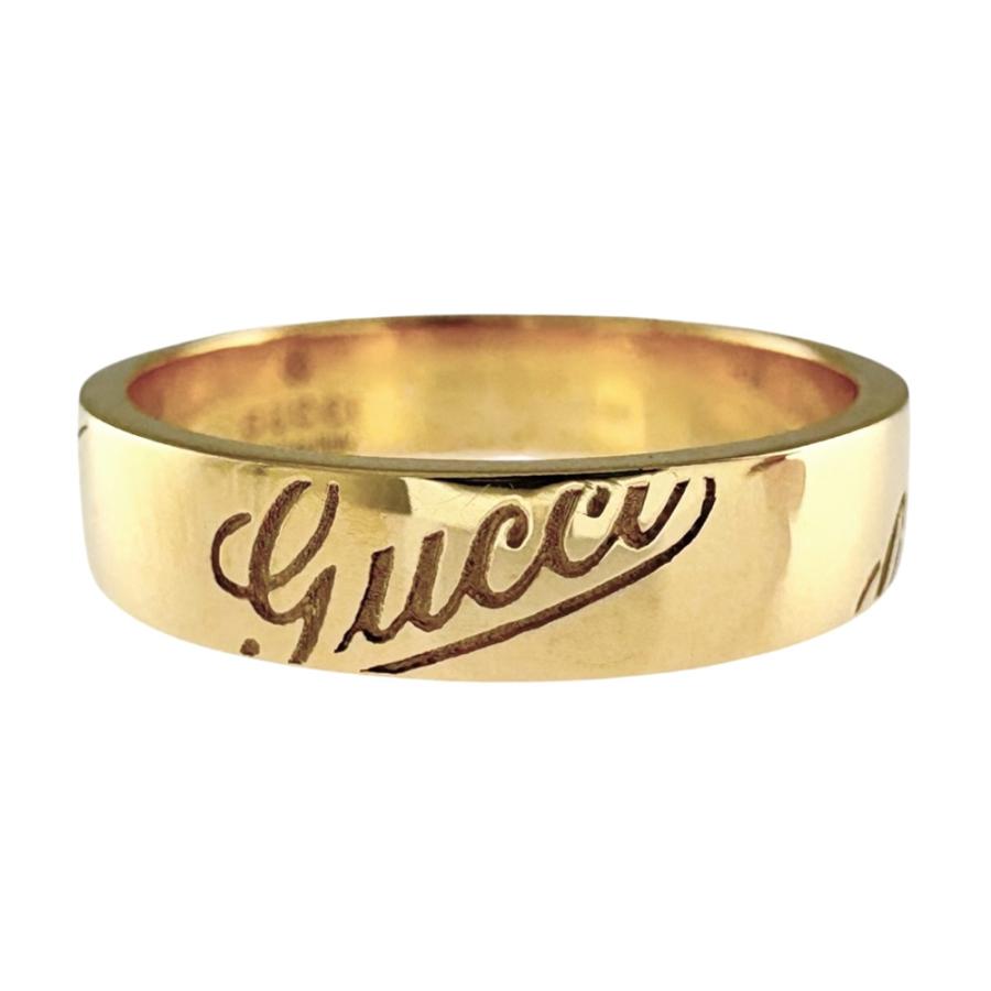 GUCCI（グッチ） リング 指輪 9.5号 18金 K18イエローゴールド