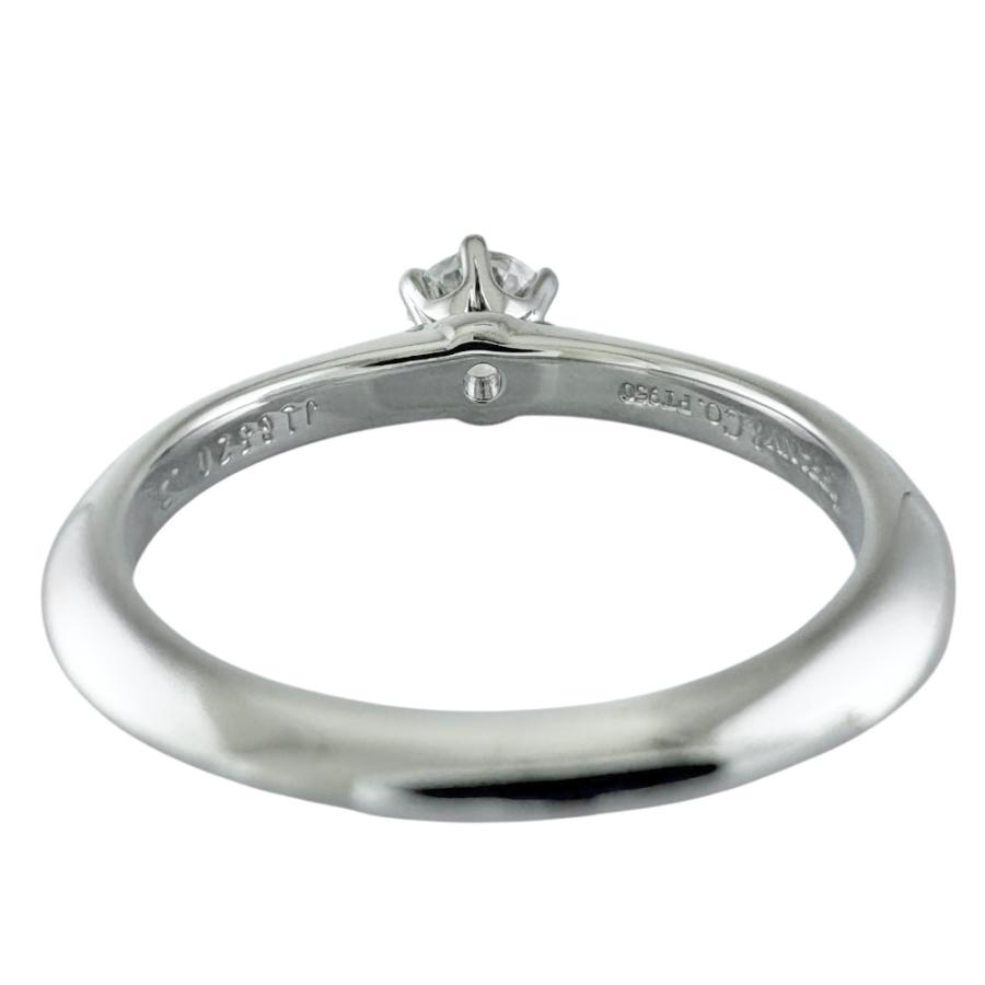 TIFFANY&Co.（ティファニー） ソリティア リング 指輪 8号 Pt950