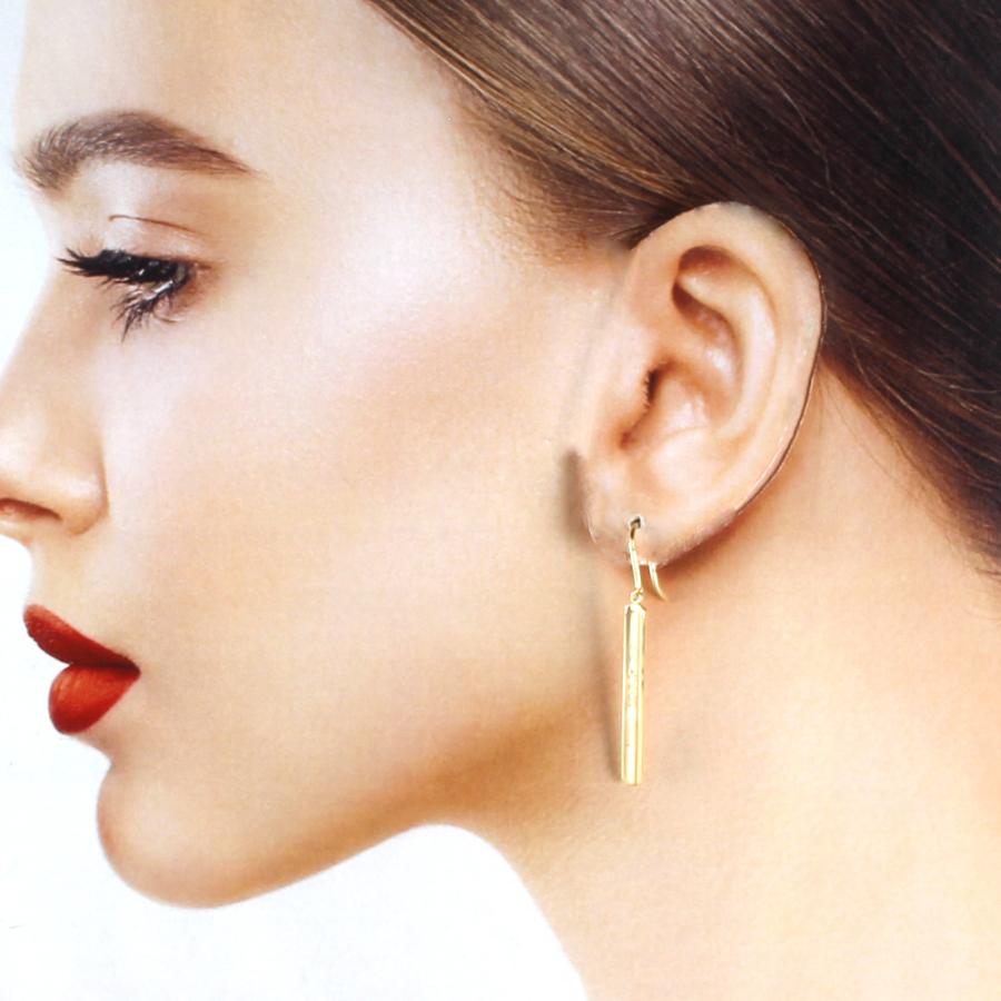 ティファニー TIFFANY&Co. 1837 バードロップ ピアス 18金 K18ゴールド