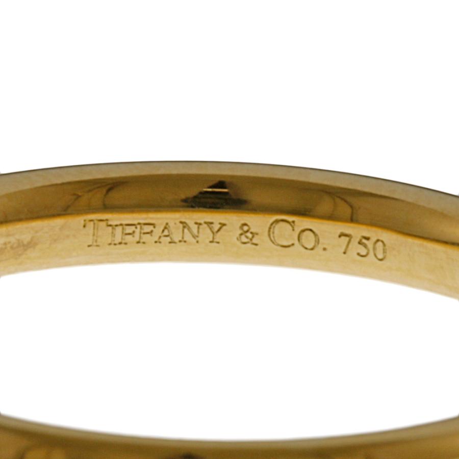ティファニー TIFFANY&Co. カーブドバンド リング・指輪 22.5号 18金 