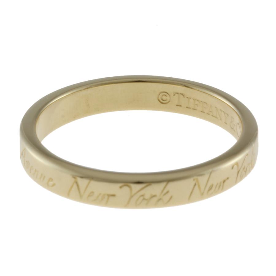 TIFFANY&Co. ティファニー ノーツナロー リング・指輪 7.5号 18金 K18  