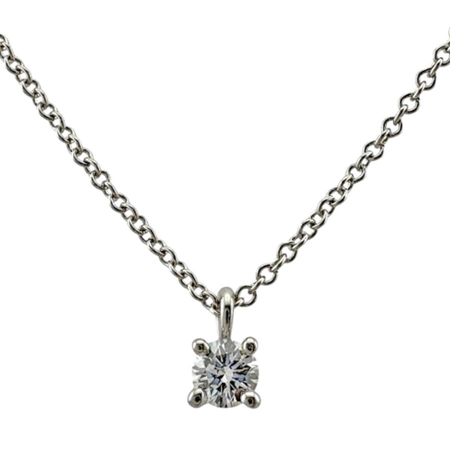 TIFFANY&Co. ティファニー ソリティア ネックレス Pt950プラチナ TIFFANY&Co. ティファニー ソリティア ネックレス Pt950プラチナ