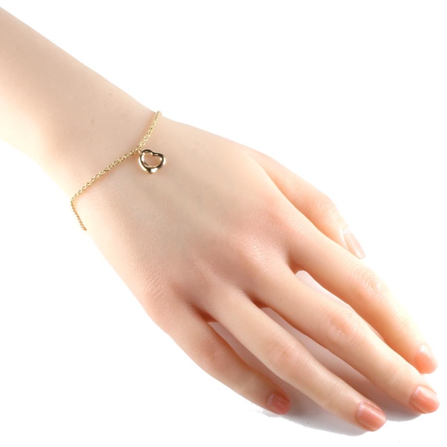 TIFFANY&Co.（ティファニー） オープンハート ブレスレット 18金 K18