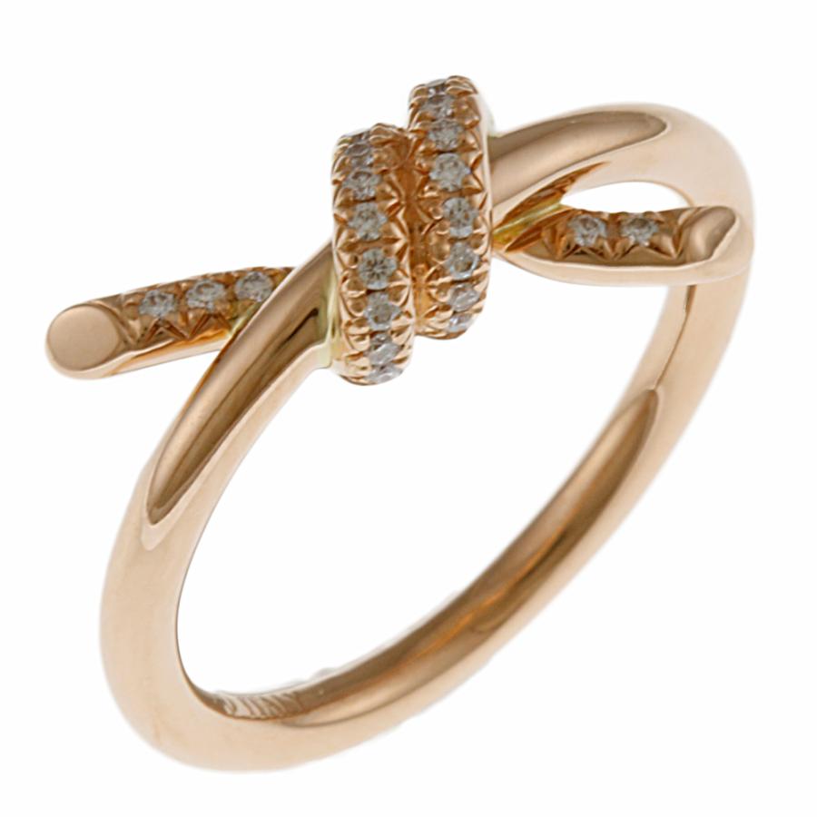 TIFFANY&Co. ティファニー ノット リング・指輪 1.5号 18金 K18 TIFFANY&Co. ティファニー ノット リング・指輪 1.5号 18金 K18