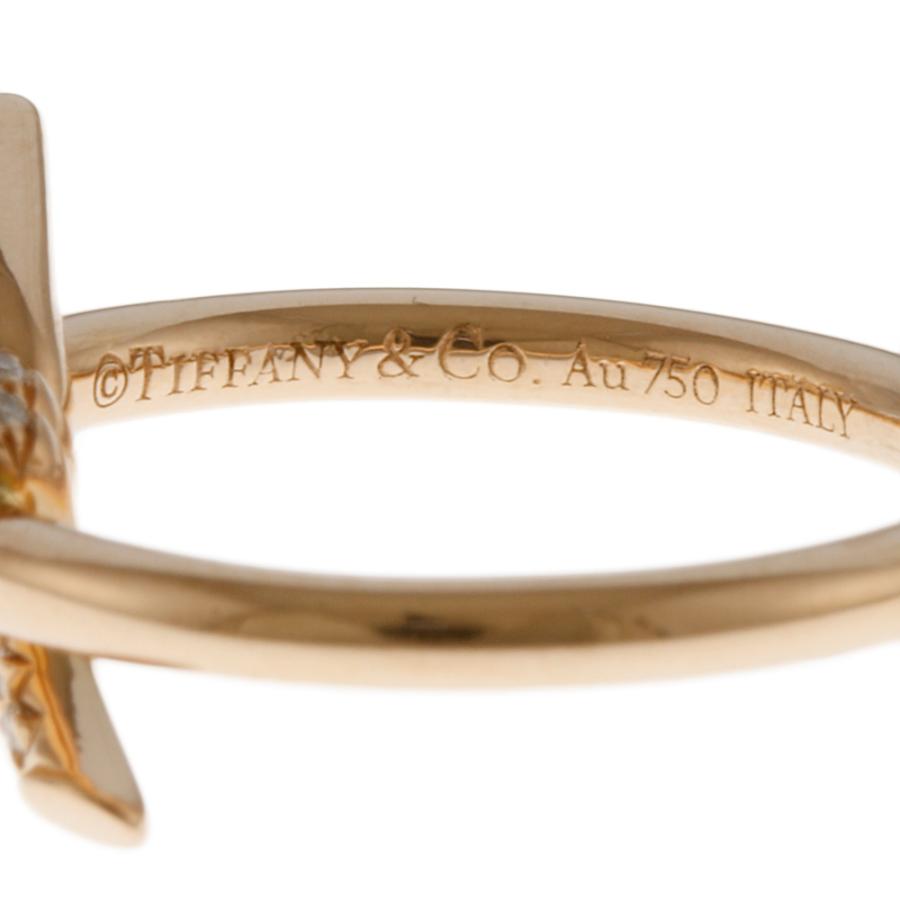 TIFFANY&Co. ティファニー ノット リング・指輪 1.5号 18金 K18 TIFFANY&Co. ティファニー ノット リング・指輪 1.5号 18金 K18