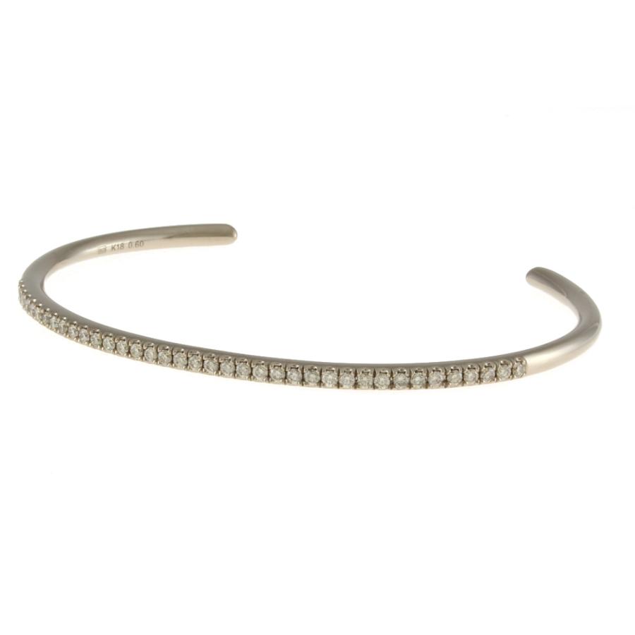 K18バングルブラウンダイヤ