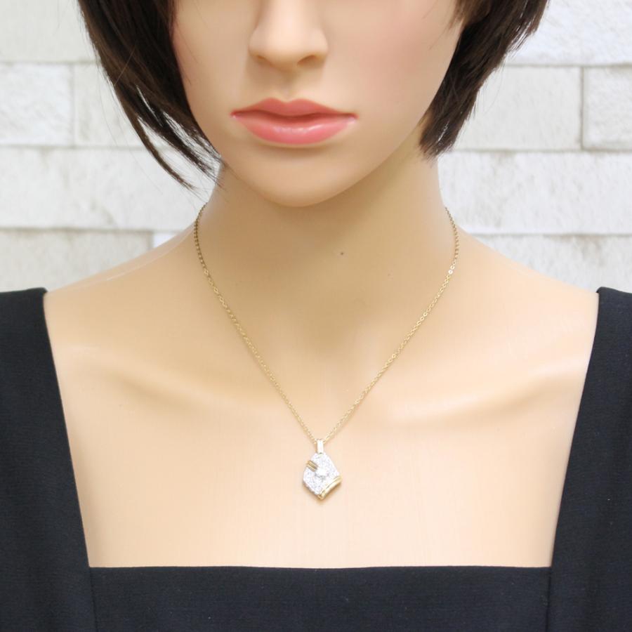 MIKIMOTO ミキモト ハートシェイプ ペンダントトップ K14ホワイト  